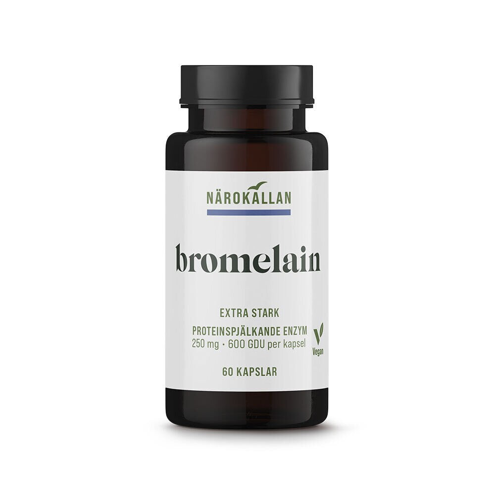 Närokällan Bromelain 600 GDU 60 kapslar