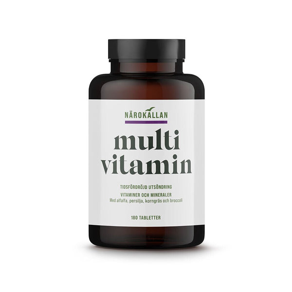 Närokällan Multivitamin Tidsfördröjd 180 Tabletter