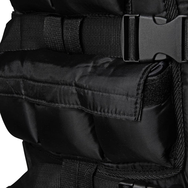 Virtufit Justerbar Viktväst 10 kg – närbild av midjespänne