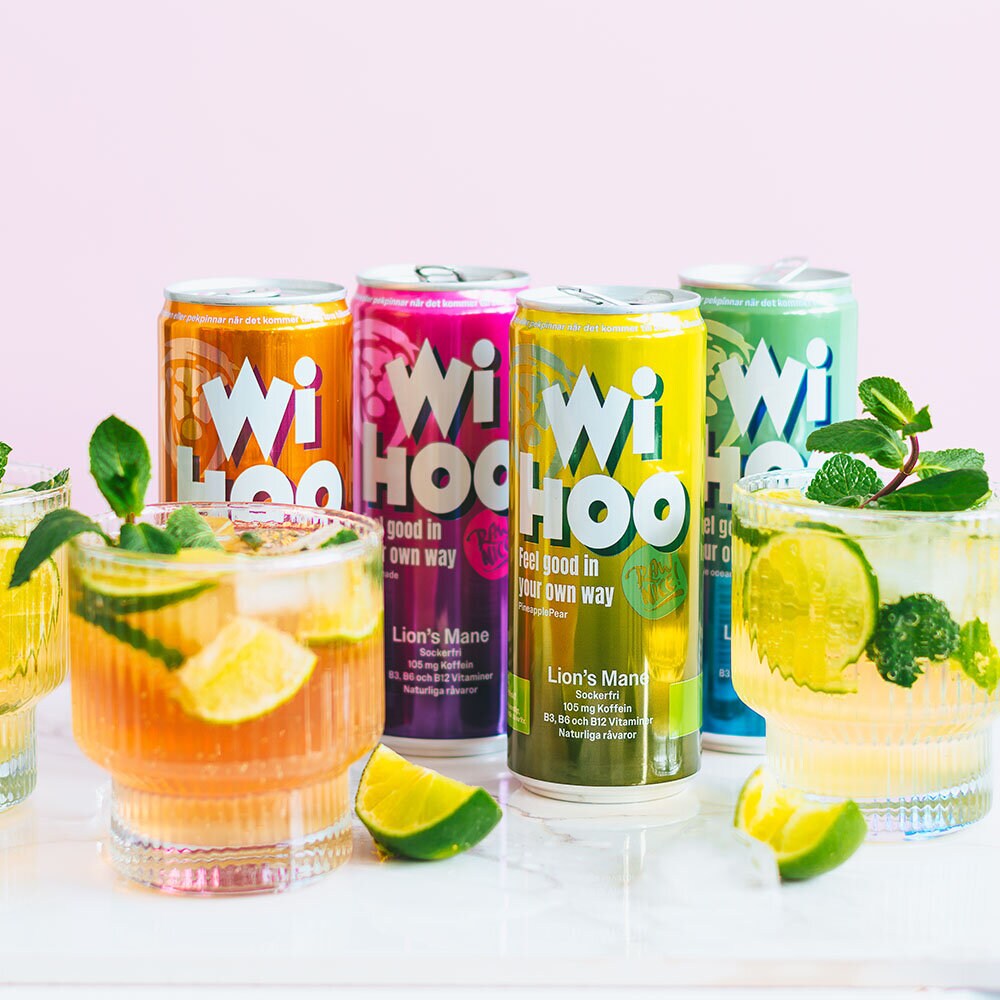 Rawnice WIHOO Energidryck Mangolicious 330 ml