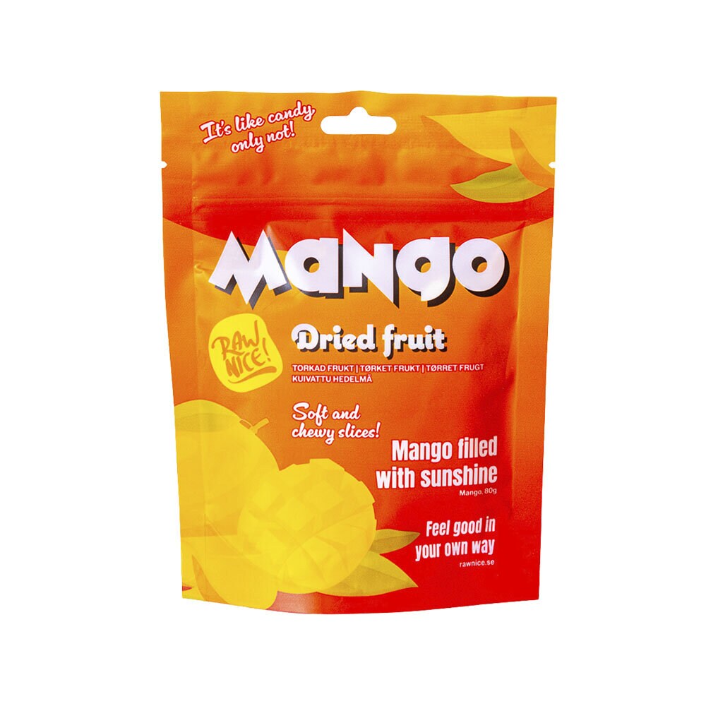 Rawnice Torkad Mango 80 g