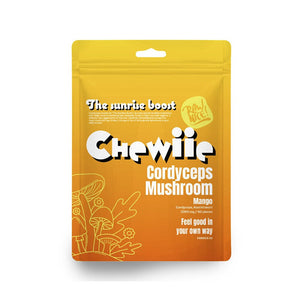 Rawnice Chewiie Cordyceps Mushroom Gummies 60 st