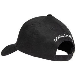 Gorilla Wear Darlington Cap Black – keps sedd bakifrån