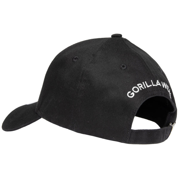 Gorilla Wear Darlington Cap Black – keps sedd bakifrån