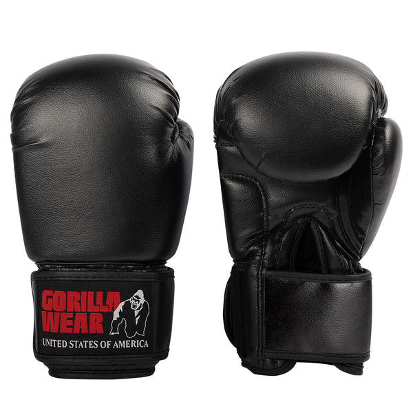 Gorilla Wear Mosby Boxing Gloves Black