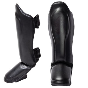 Gorilla Wear Mosby Shin Guards Black