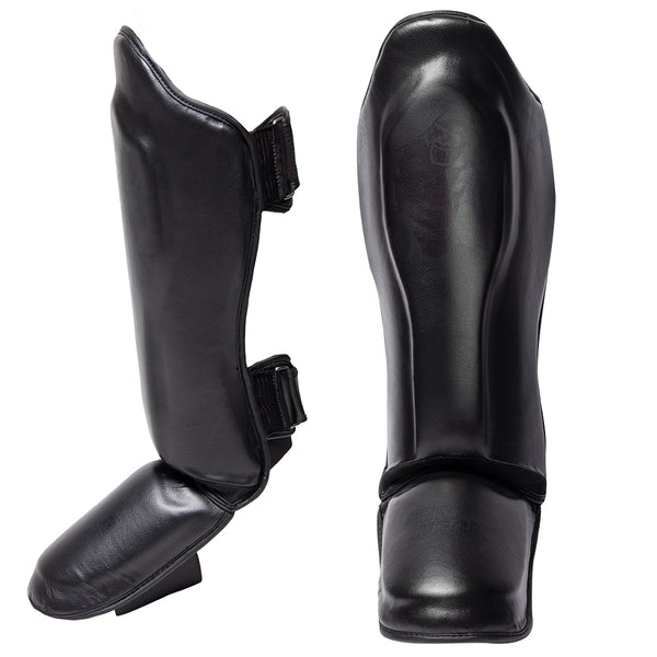 Gorilla Wear Mosby Shin Guards Black