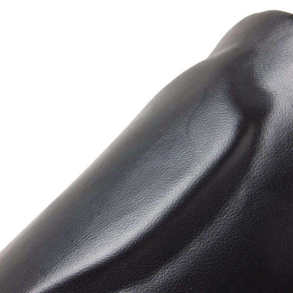 Gorilla Wear Mosby Shin Guards Black – närbild av benskyddets material