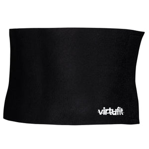 Virtufit Waist Trimming Belt Black – midjebälte framifrån