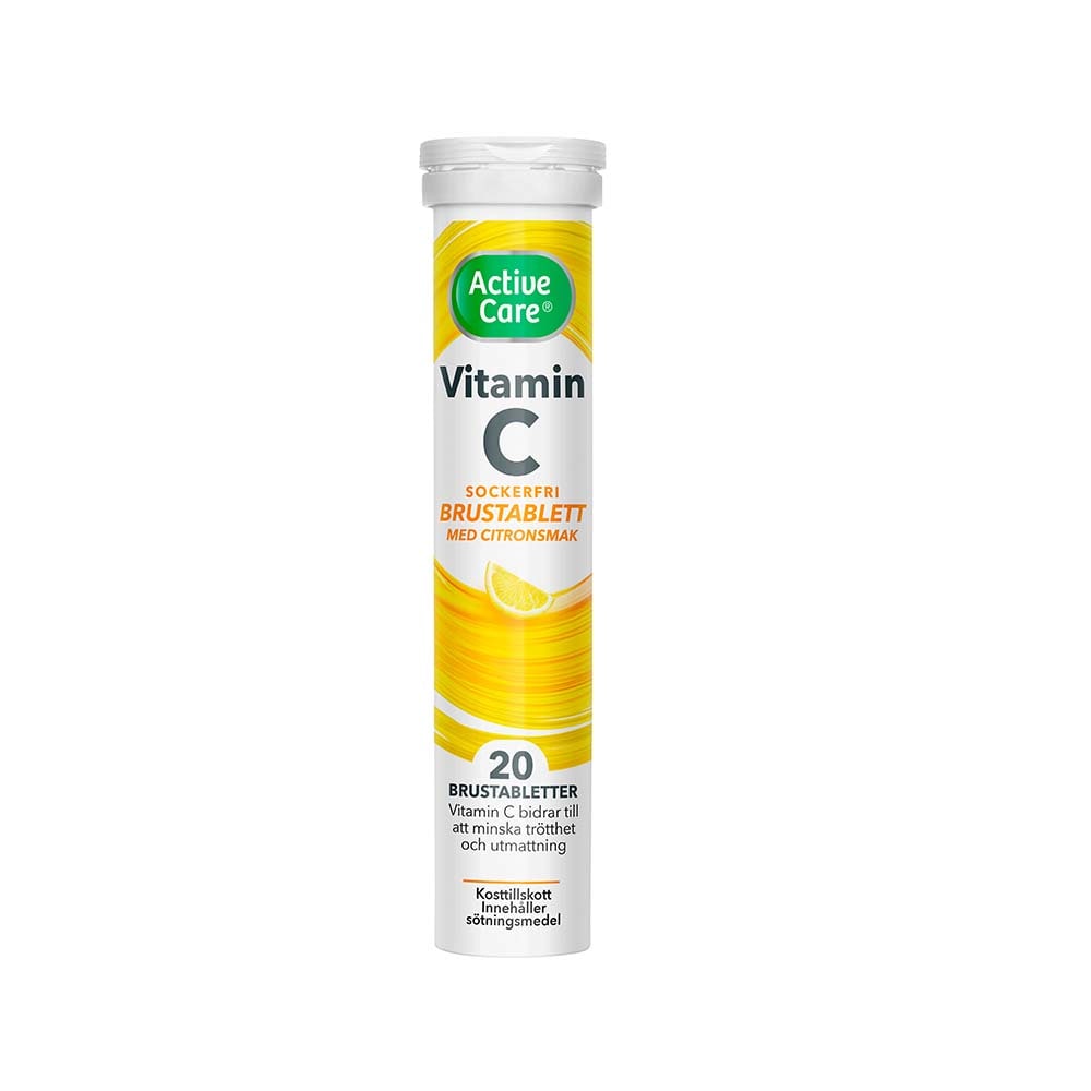 Active Care C-vitamin Citron 20 brustabletter