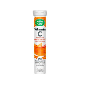 Active Care C-vitamin Apelsin 20 brustabletter