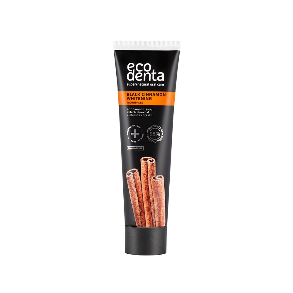 Ecodenta Black Cinnamon Whitening Toothpaste 100 ml