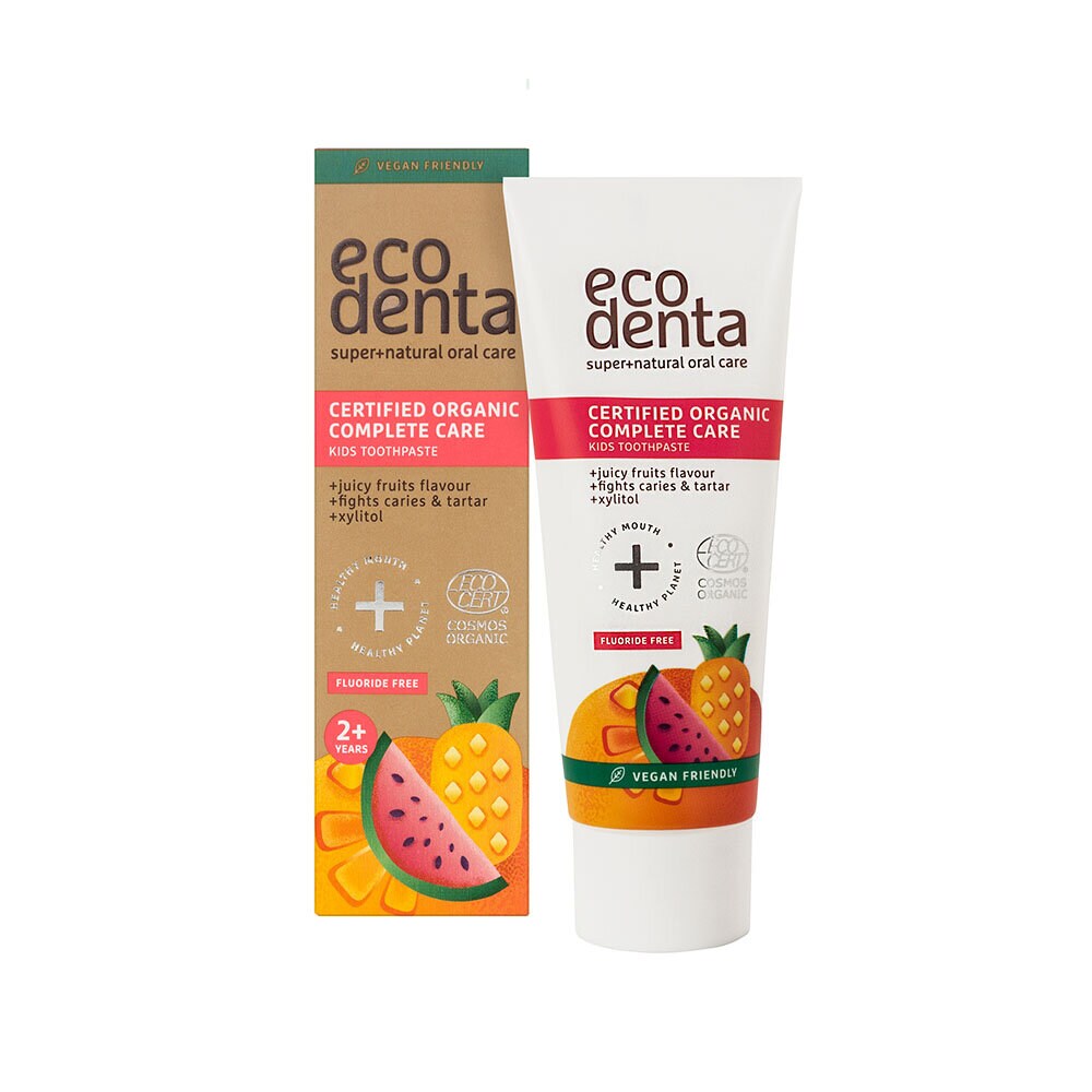 Ecodenta Organic Juicy Fruit Kids Toothpaste 75 ml