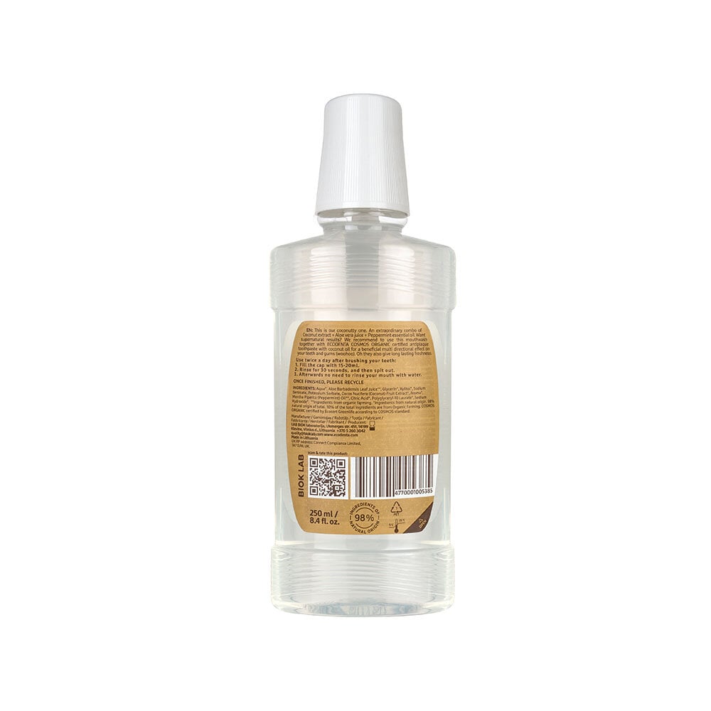 Ecodenta Organic Minty Coconut Mouthwash 250 ml