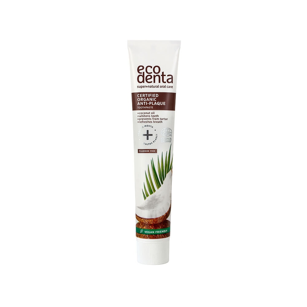 Ecodenta Organic Anti-Plaque Toothpaste Coconut Oil 75 ml