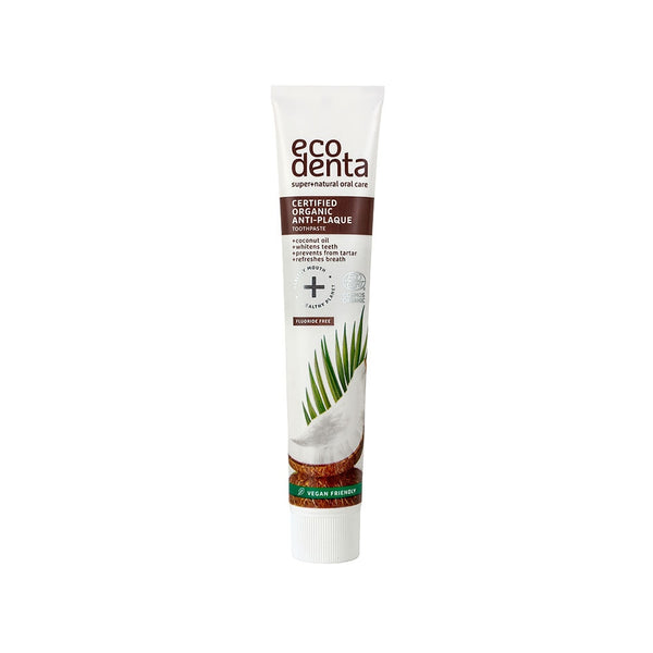 Ecodenta Organic Anti-Plaque Toothpaste Coconut Oil 75 ml