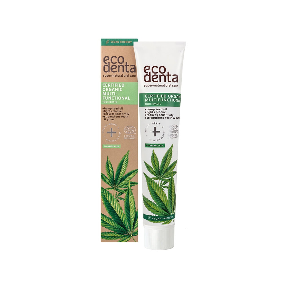 Ecodenta Organic Multifunctional Toothpaste With Hemp Oil 75 ml