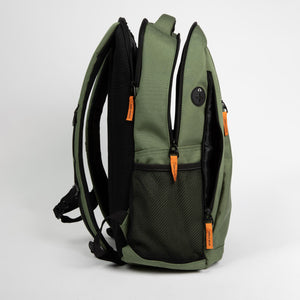 Gorilla Wear Duncan Backpack Army Green – ryggsäck från sidan