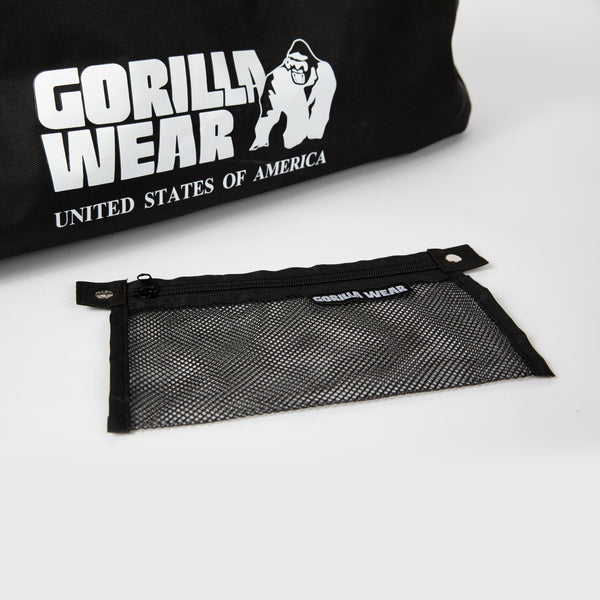 Gorilla Wear Norris Hybrid Gym Bag/Backpack Black – nätficka och tillbehör till gymväska