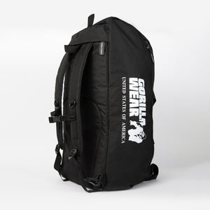 Gorilla Wear Norris Hybrid Gym Bag/Backpack Black – hybrid gymväska i ryggsäcksläge