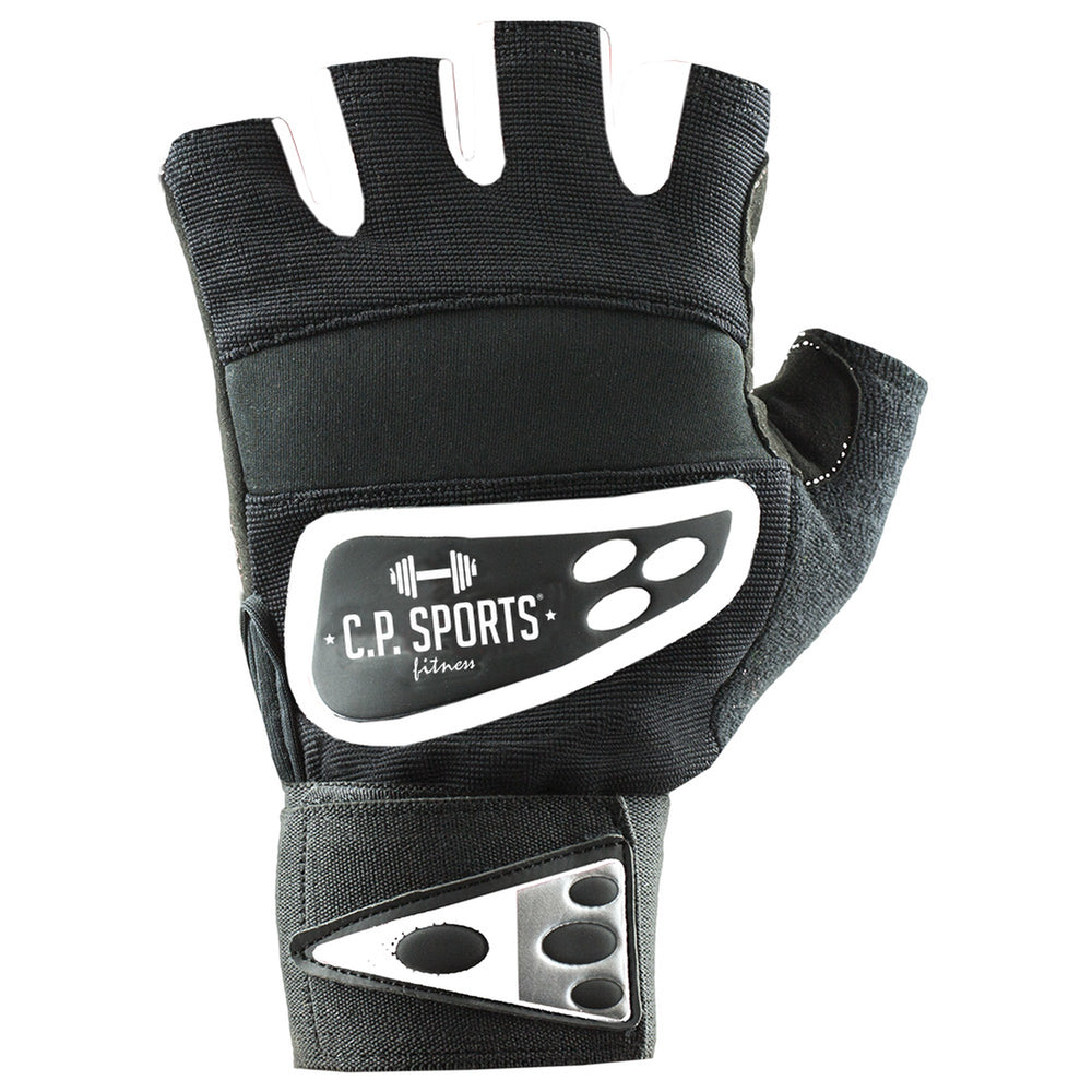 C.P. Sports Wrist Wrap Glove black/white