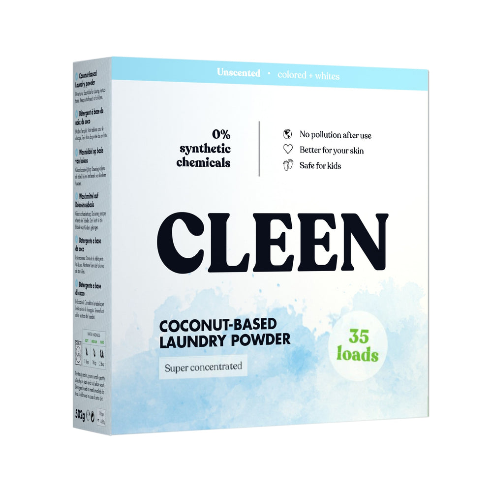 CLEEN Kokos-baserat Tvättmedel 35 tvättar