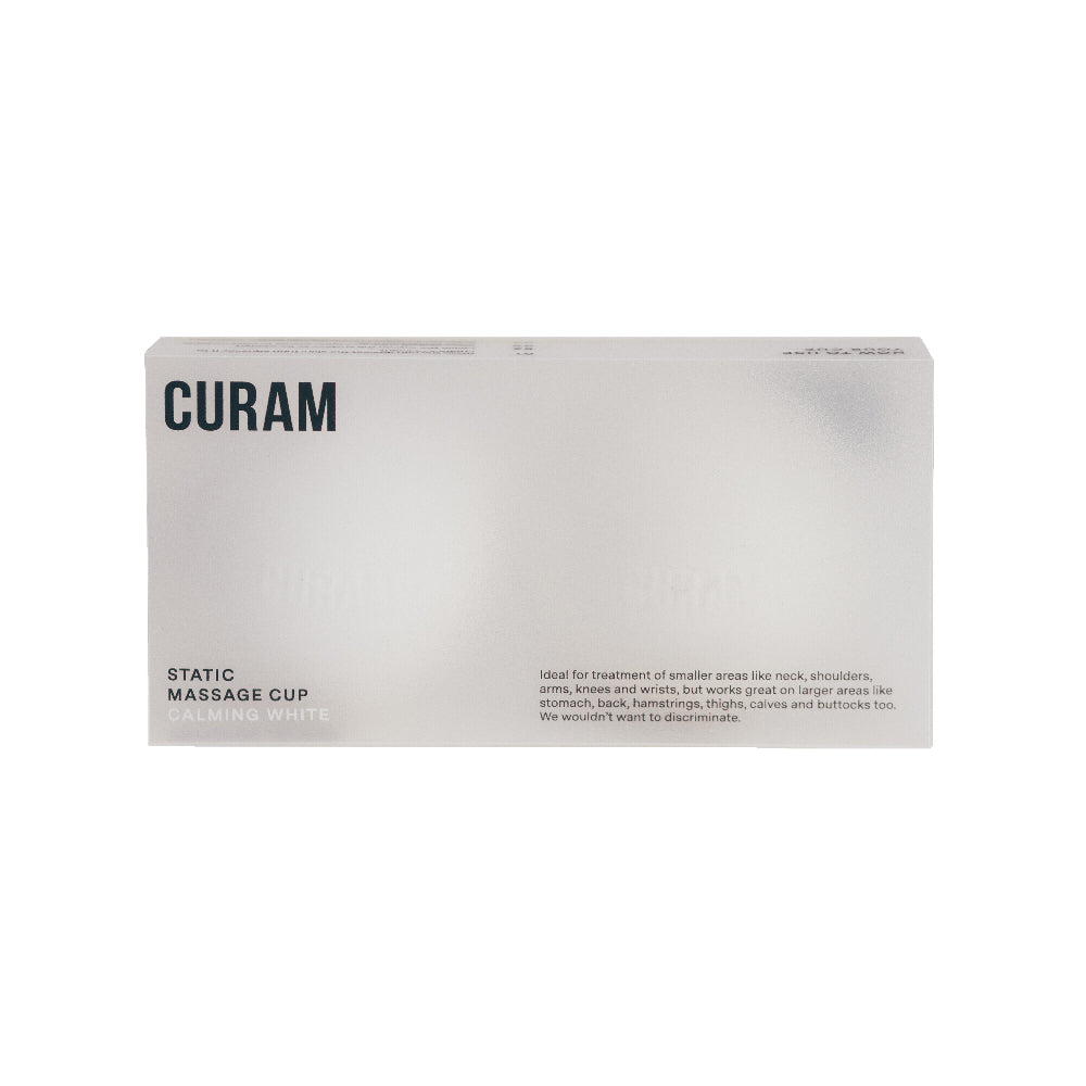 Curam Static Massage Cup Calming White