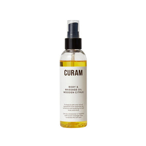 Curam Body & Massage Oil Wooden Citrus 150 ml