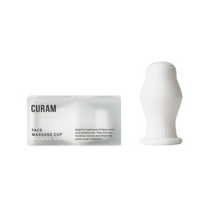 Curam Face Massage Cup Calming White