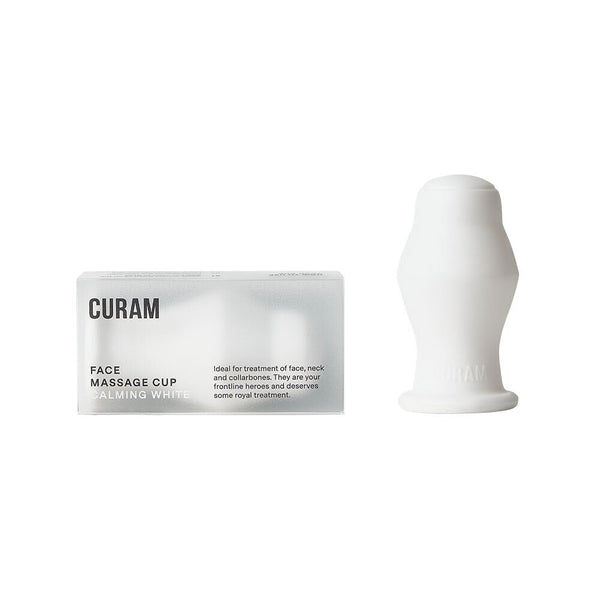 Curam Face Massage Cup Calming White
