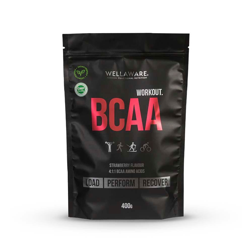 WellAware BCAA Jordgubb 400 g