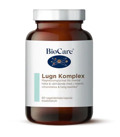 BioCare Lugn Komplex 60 kapslar