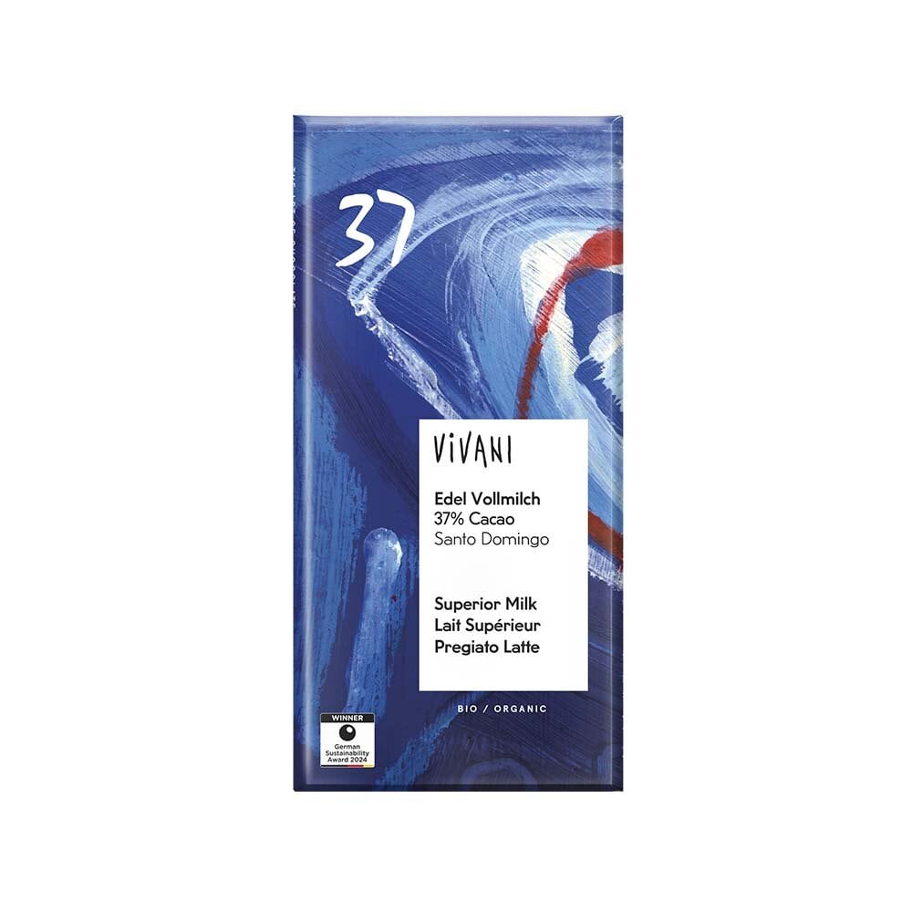 Vivani Ekologisk Ljus Choklad 37% 80 g
