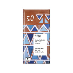 Vivani Ekologisk Mörk Choklad 50% med kokossocker 80 g