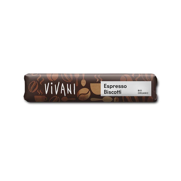 Vivani Ekologisk Ljus Choklad Espresso & Kex 40 g