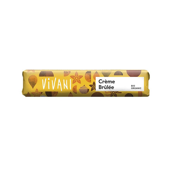 Vivani Ekologisk Ljus Choklad Crème Brulée 40 g