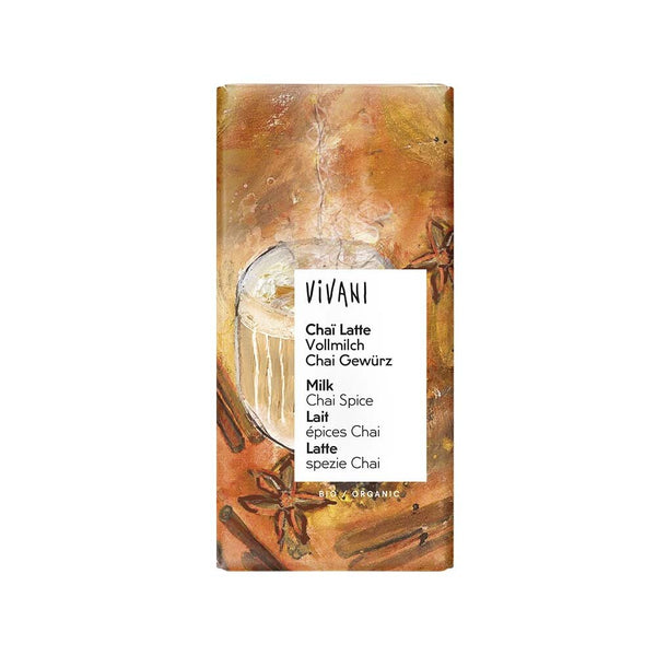 Vivani Ekologisk Ljus Choklad Chai 80 g