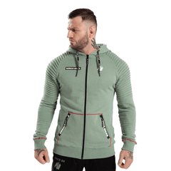 Gorilla Wear Georgia Zipped Hoodie Green Bay