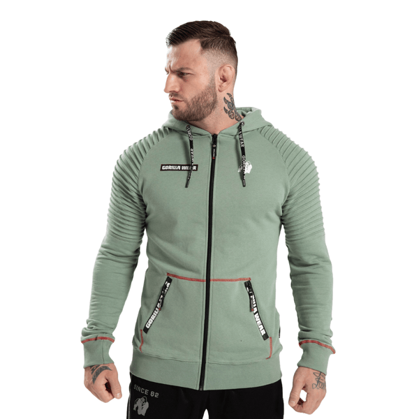 Gorilla Wear Georgia Zipped Hoodie Green Bay