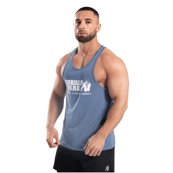 Gorilla Wear Classic Tank Top Coronet Blue