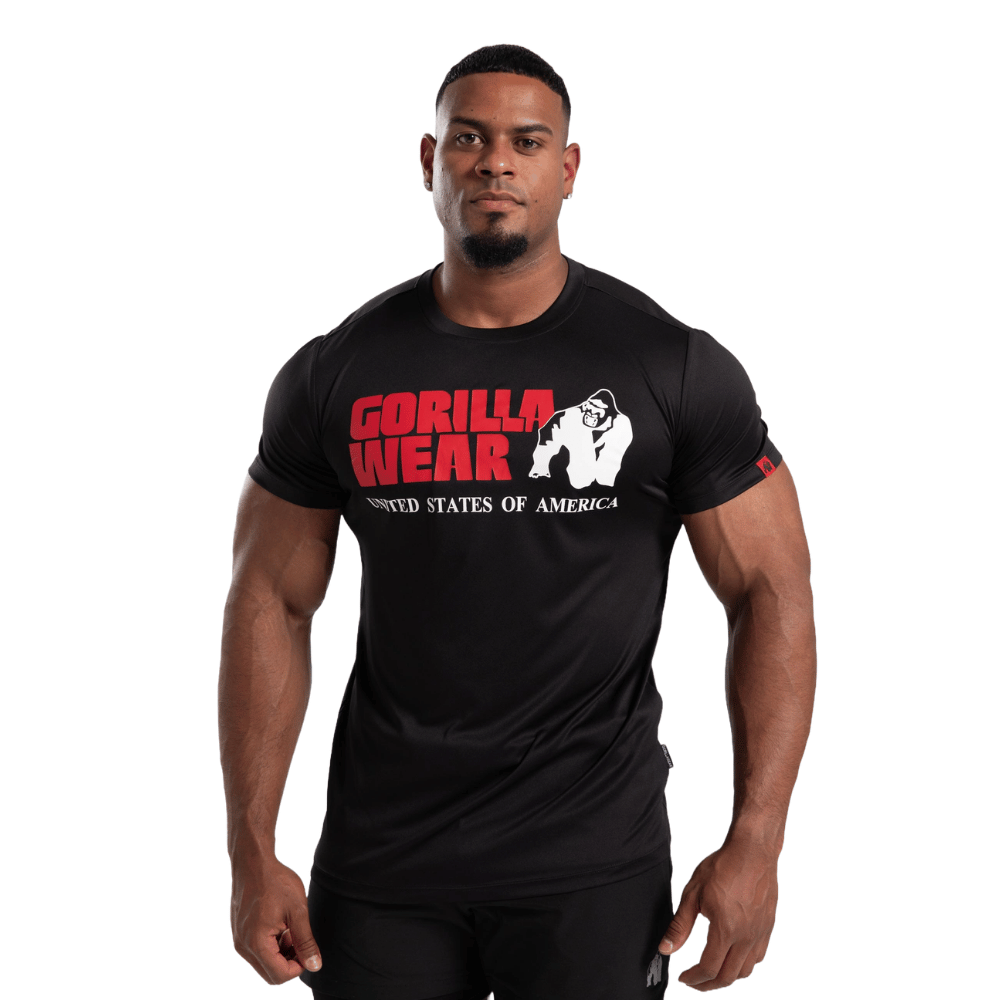 Gorilla Wear Classic Training T-Shirt Black