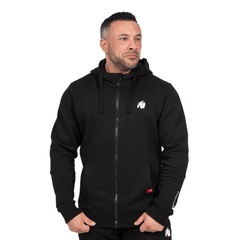 Gorilla Wear Leon Zipped Hoodie Black