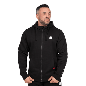 Gorilla Wear Leon Zipped Hoodie Black
