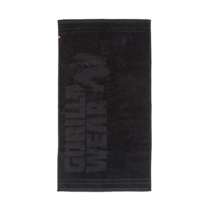 Gorilla Wear Large Towel Black 70 x 140 cm