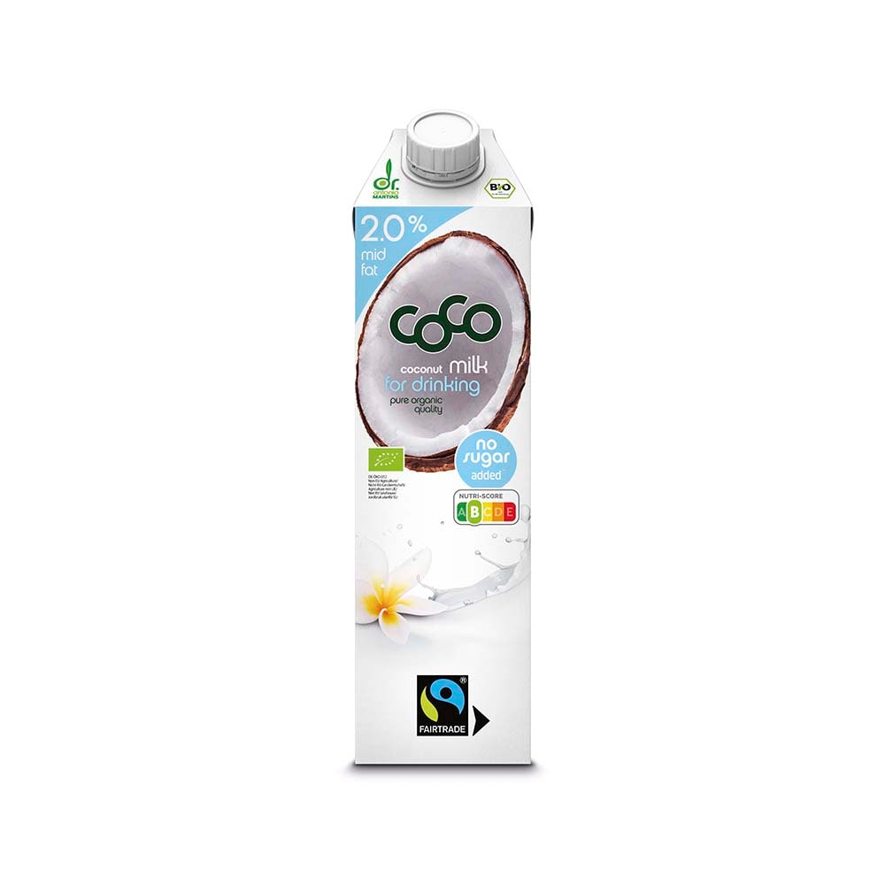 Dr Antonio Martins Green Coco Kokosmjölk Dryck 2,0% 1 L