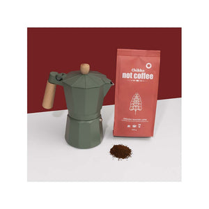 Chikko Not Coffee Lupin 250 g – med mokabryggare och malt pulver