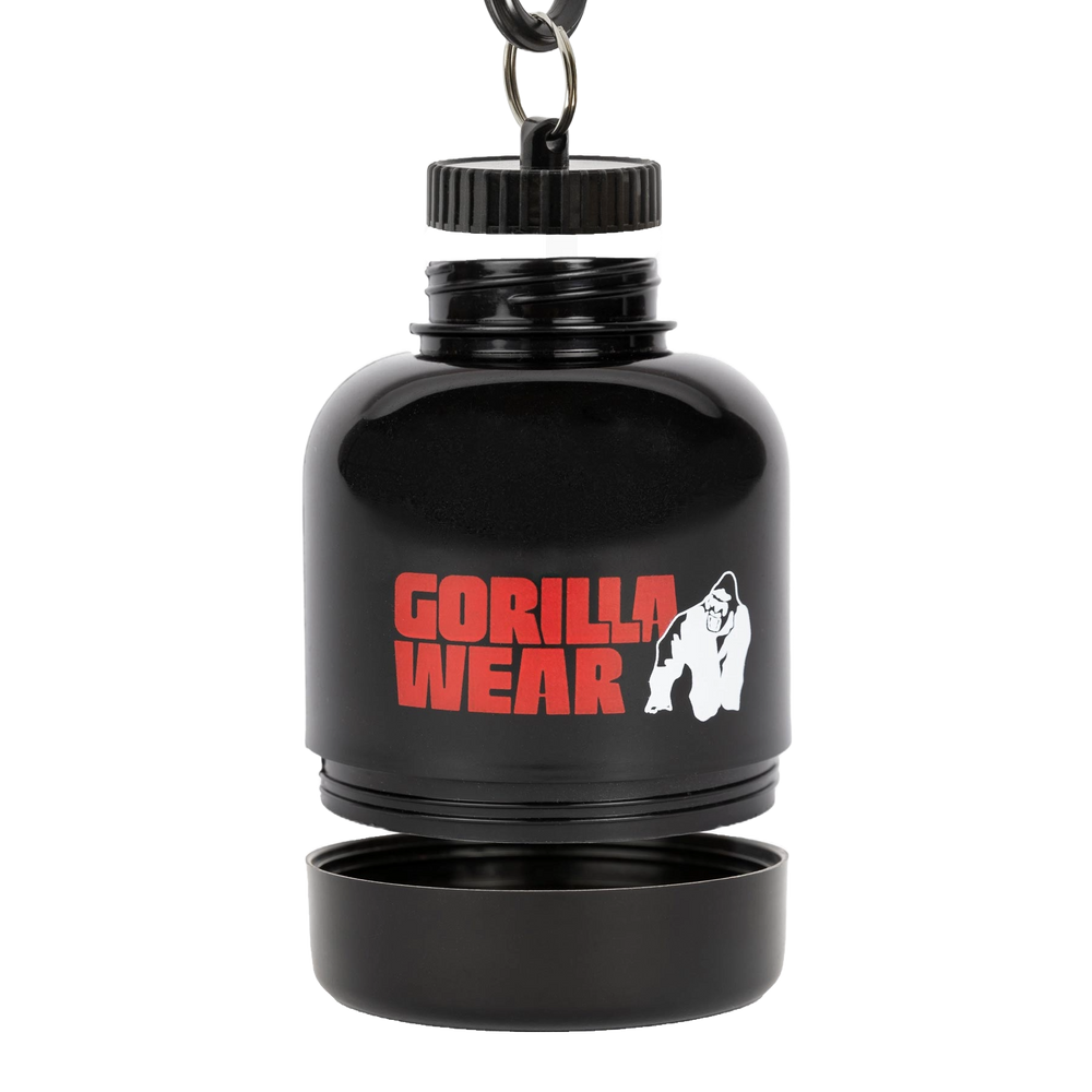 Gorilla Wear Supplement Funnel Keychain Black
