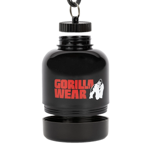 Gorilla Wear Supplement Funnel Keychain Black – supplementtratt med nyckelring