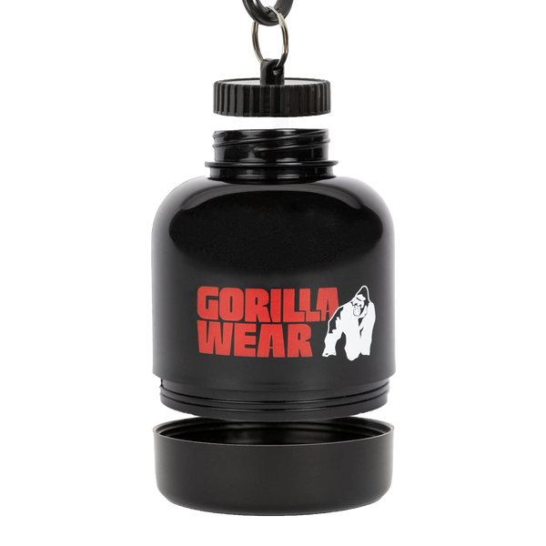 Gorilla Wear Supplement Funnel Keychain Black – supplementtratt med nyckelring