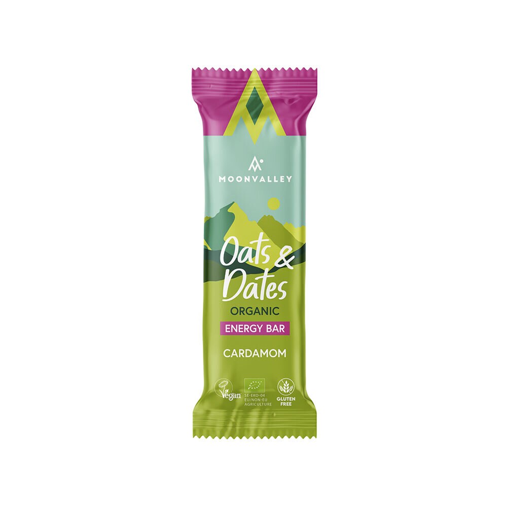 Moonvalley Oats & Dates Bar Cardamom 50 g Energibar